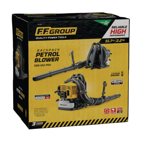 FF GROUP FF46062 PETROL BACKPACK BLOWER GBB 452 PRO