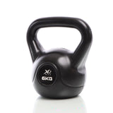 Kettlebell Black 6kg Cement-filled Dumbbell Round Weightlifting