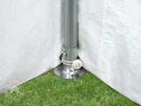 5x10m  Marquee Party Tent, PE Tarpaulin, White