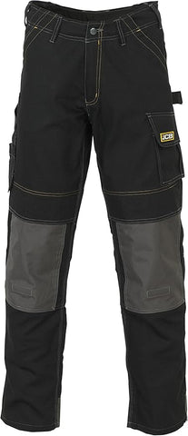 JCB Cheadle Trade Black Trousers D-WD  Long Leg 35"