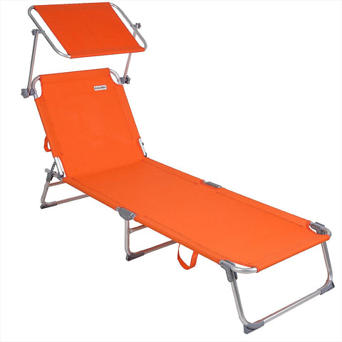 Sun Lounger 190 cm Garden Lounger Beach Lounger Aluminium