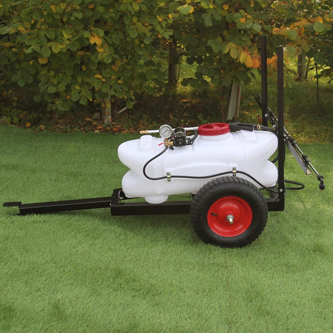 60 L Sprayer Pressure Sprayer Trailer 12 V 9 Bar Spray Container