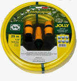 JOLLY 1/2" 25M +15M BUNDLE GARDEN HOSE WITH NOZZLE KIT