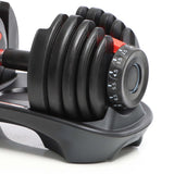 Short  Dumbbell Variably Adjustable with Rotary Mechanism from 2.5 to 24kg Adjustable Dumbbell