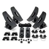 Professional Roof Rack Set 4pcs. for Kayaks with Lashing Straps