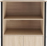 display cabinet Doncaster | 2 shelves, 1 cupboard 60 x 38 x 125 cm