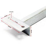 Boat bottom support 2204lbs 43.7" (1000kg 111cm) adjustable angle