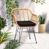 Set of 2 Bali Wicker Chairs