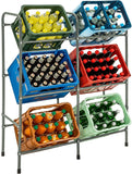 Beverage shelving unit for cases