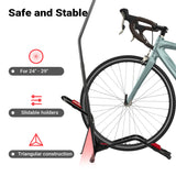Freestanding Bike Rack 53 x 11 x 120 cm, Space-saving Versatile Design,