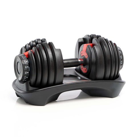 Short  Dumbbell Variably Adjustable with Rotary Mechanism from 2.5 to 24kg Adjustable Dumbbell