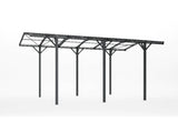 2.85x5.05m Carport in Anthracite