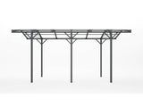 2.85x5.05m Carport in Anthracite