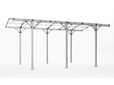 2.85x5.05m Carport in Anodized Aluminum