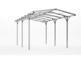 2.85x5.05m Carport in Anodized Aluminum