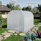 Greenhouse 3 x 2 m Stable and Durable with Window - Tear-Resistant PE