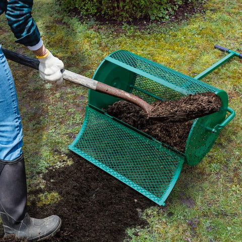 66 cm compost ,seed , peat moss , fertiliser garden spreader
