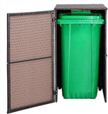 Wheelie Bin Box with Hinged Lid and Closure I for 240 Litre Wheelie Bin