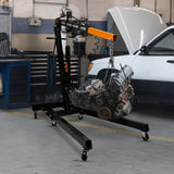 1000 kg Workshop Crane Motor Crane Folding Engine Lifter Lifting Crane Engine Workshop Hydraulic Pump