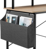 120 x 60 x 110 cm compact home office desk with innovative side