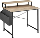 120 x 60 x 110 cm compact home office desk with innovative side