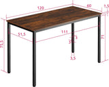 Elegant computer & office desk (120x60x75.5cm)