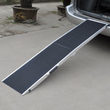 Dog ramp animal ramp car foldable aluminum non-slip 122x38cm 115kg