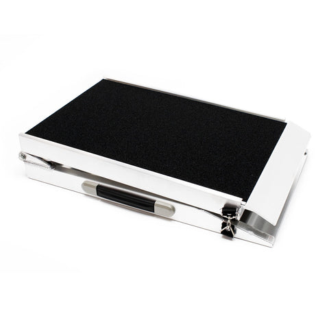 Dog ramp animal ramp car foldable aluminum non-slip 122x38cm 115kg