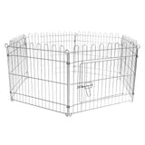Outdoor enclosure, playpen, puppy playpen, 6 pieces. 70x60 cm per element