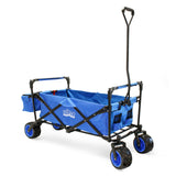 Foldable Handcart with Canopy for Trips with Children, Shopping, etc.