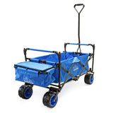 Foldable Handcart with Canopy for Trips with Children, Shopping, etc.