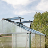 222 x 294 cm greenhouse 10 mm thick polycarbonate panels