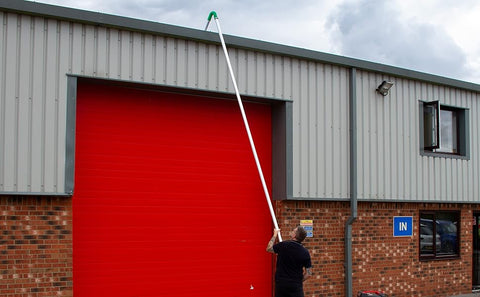 Gutter cleaning Vacuum 90L  & 7.2m gutter vacuum pole set Long reach drain cleaner 1.2–7.2m 51mm