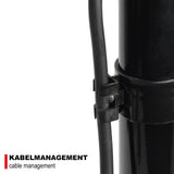 Standing Patio Heater 2000W Infrared Terrace 3 Heating Levels