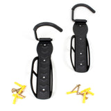 Wall Mounted Bike Hooks, 2x30kg Load Capacity, for Bicycles and MTBs