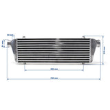Intercooler LLK Aluminum Turbo INTERCOOLER No.005
