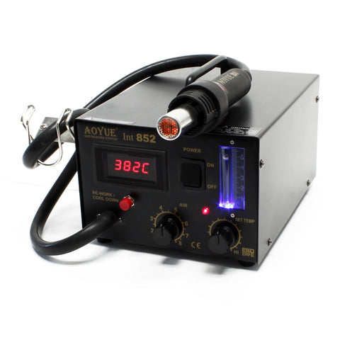 AOYUE Int852 Hot Air Station Digital SMD Rework with Hot Air