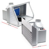 Suction system 9m³/min LED lighting Adjustable double fan