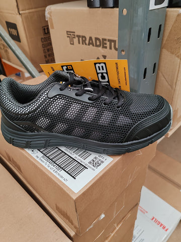 JCB Cagelow Black Safety Trainers