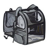 Fudajo Extendable Pet Backpack 6kg Dog Backpack Cat Backpack