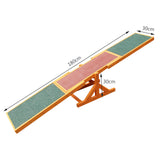 Dog rocker 180x30x30cm for small & large dogs for agility training