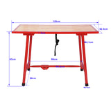 Workbench 120x62.5cm foldable work table work table packing table foldable