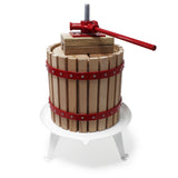 Quality 18L Fruit Press incl Pulp Bag and 7l Fruit Mill Crank Handle