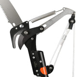 Pruning Saw 2-in-1 Nylon Cable Pulley Max. Working Height 4 Metres Loppers Pruning Saw Garden Saw Loppers