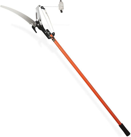 Pruning Saw 2-in-1 Nylon Cable Pulley Max. Working Height 4 Metres Loppers Pruning Saw Garden Saw Loppers