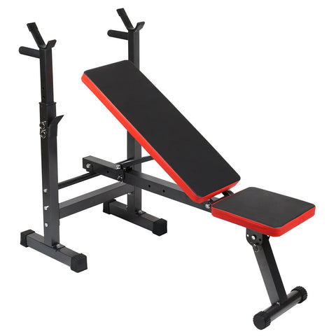 LUXTRI Adjustable Weight Bench 230kg Foldable Incline Decline