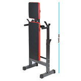 LUXTRI Adjustable Weight Bench 230kg Foldable Incline Decline