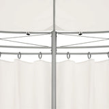 Gazebo Diameter 350 cm Metal Water-Repellent UV Protection 50+ Stable Garden Tent