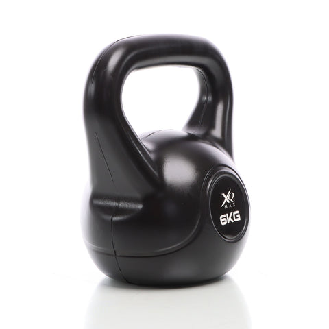 Kettlebell Black 6kg Cement-filled Dumbbell Round Weightlifting