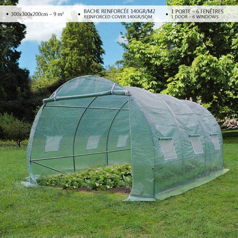 Greenhouse Polythene Greenhouse 6m²